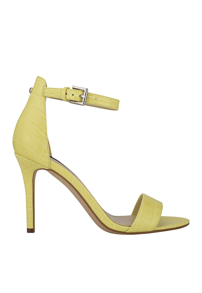 NINE WEST Сандали Mana с шагрен - Pepit.bg