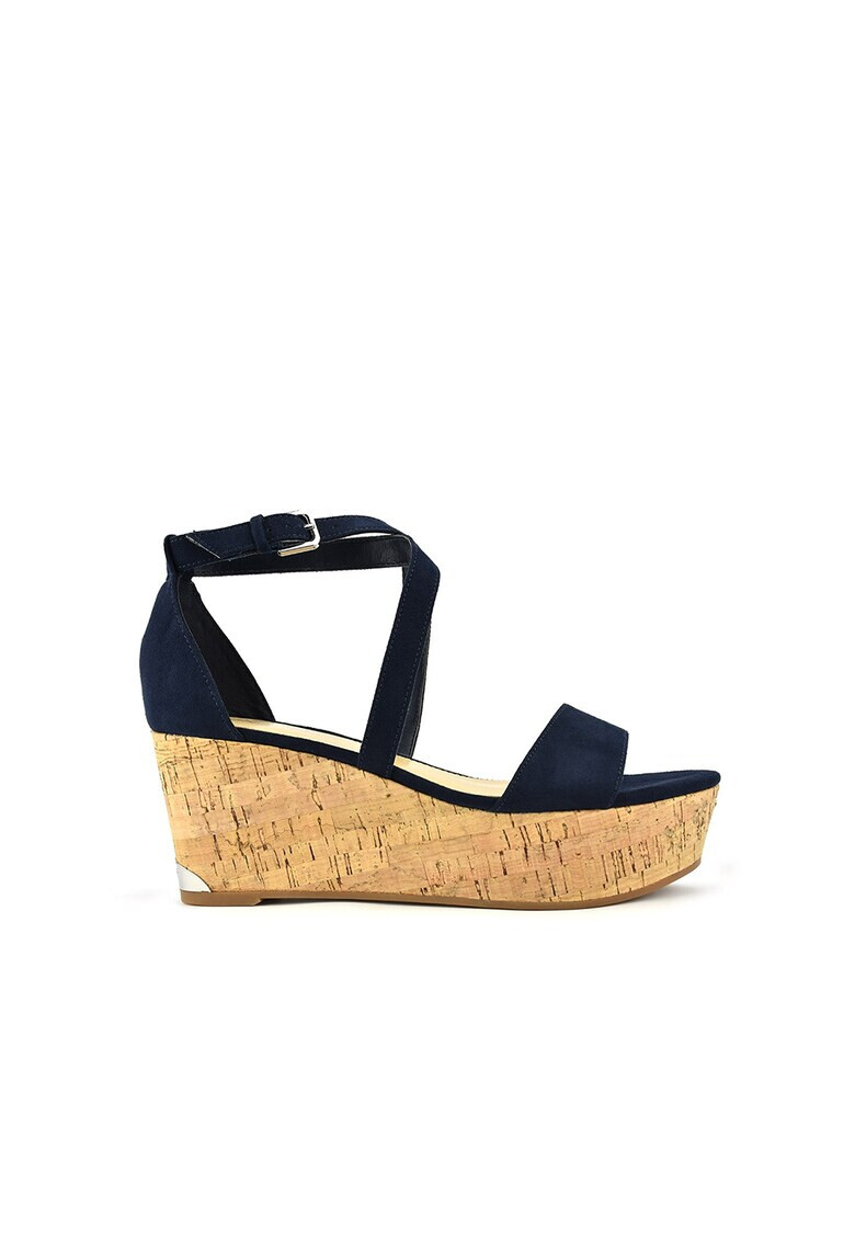 NINE WEST Сандали Violet от еко велур - Pepit.bg
