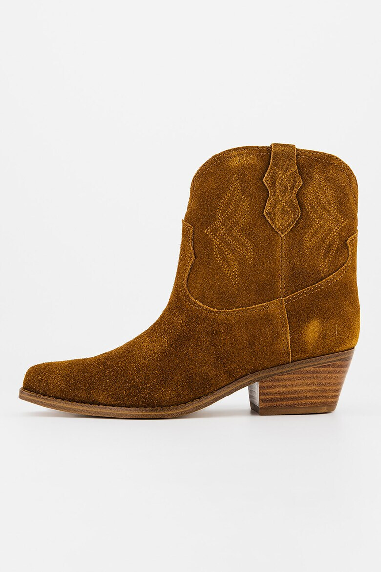 NINE WEST Велурени боти Texen - Pepit.bg
