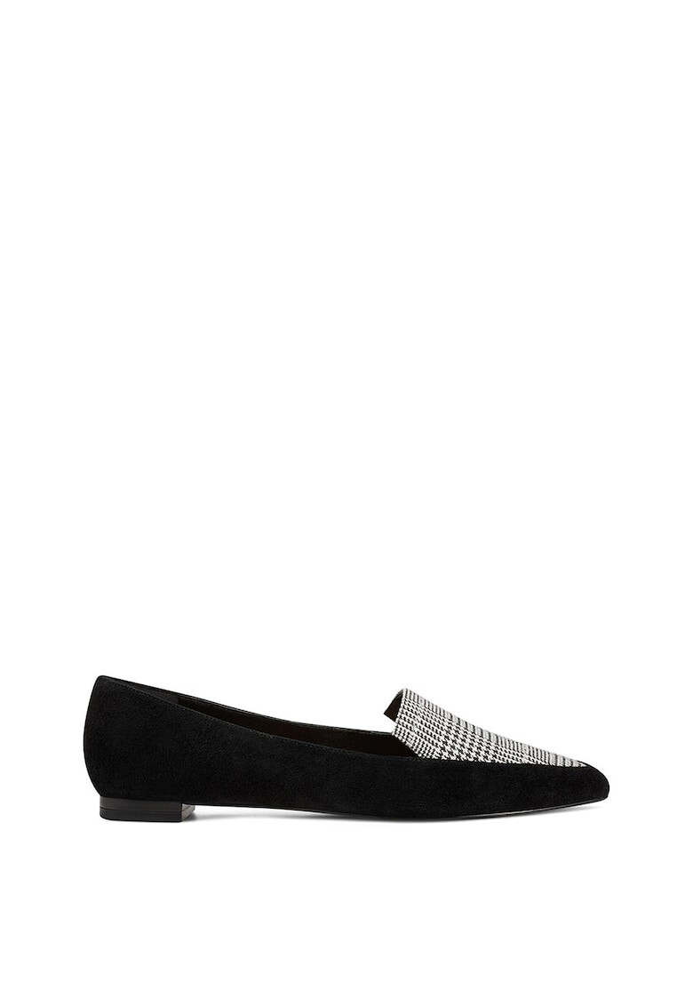 NINE WEST Велурени мокасини Abay с пепит - Pepit.bg