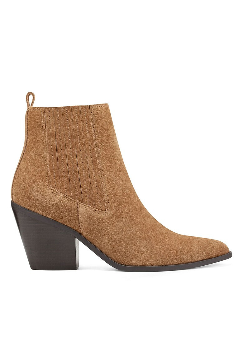 NINE WEST Заострени велурени боти Lexa - Pepit.bg