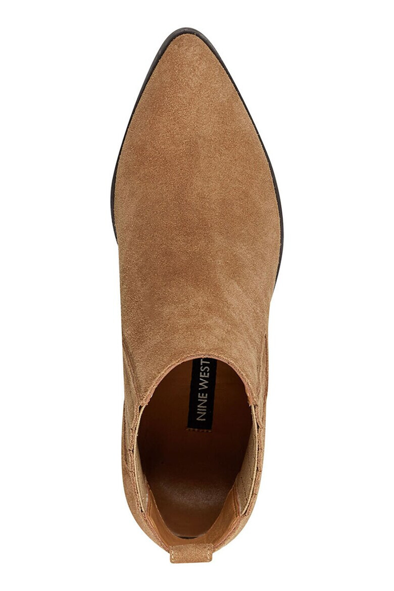 NINE WEST Заострени велурени боти Lexa - Pepit.bg
