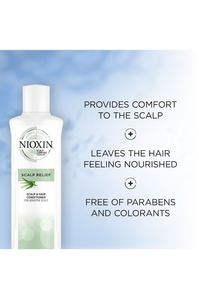 Nioxin Успокояващ балсам за коса за чувствителен скалп ScalpRelief Scalp & Hair Conditioner ml - Pepit.bg