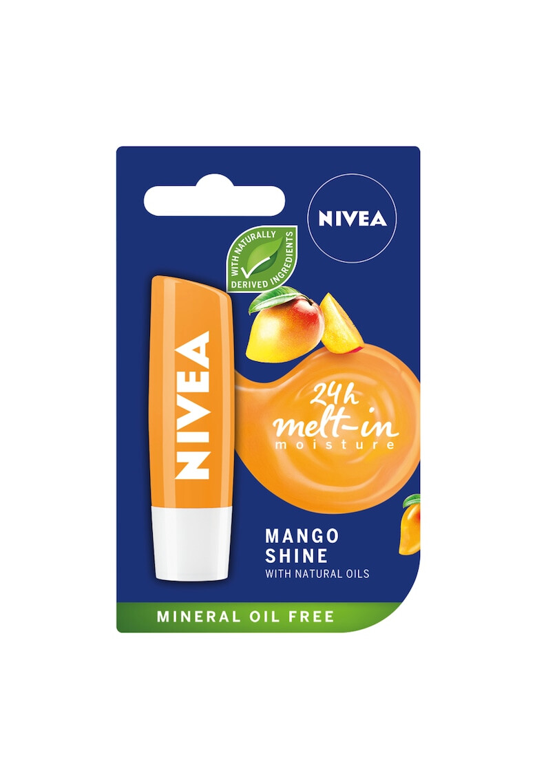 Nivea Балсам за устни Care&Mango 5.5 мл - Pepit.bg