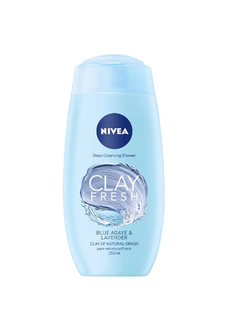 Nivea Душ гел Clay Fresh Blue Agave & Lavander 250 мл - Pepit.bg