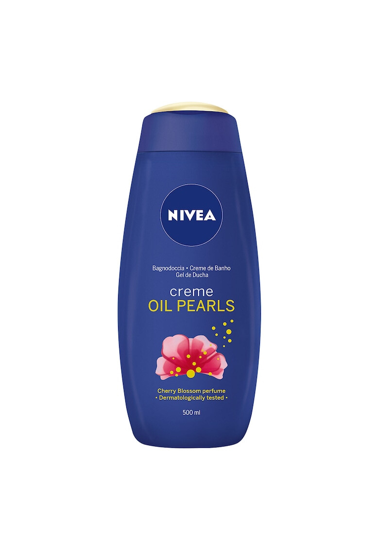 Nivea Душ гел Oil Pearls с черешов цвят и скъпоценни масла 500 мл - Pepit.bg