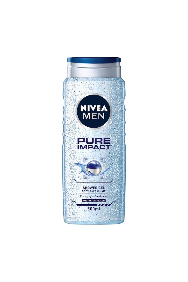 Nivea Душ гел за мъже Bathcare Pure Impact 500 мл - Pepit.bg