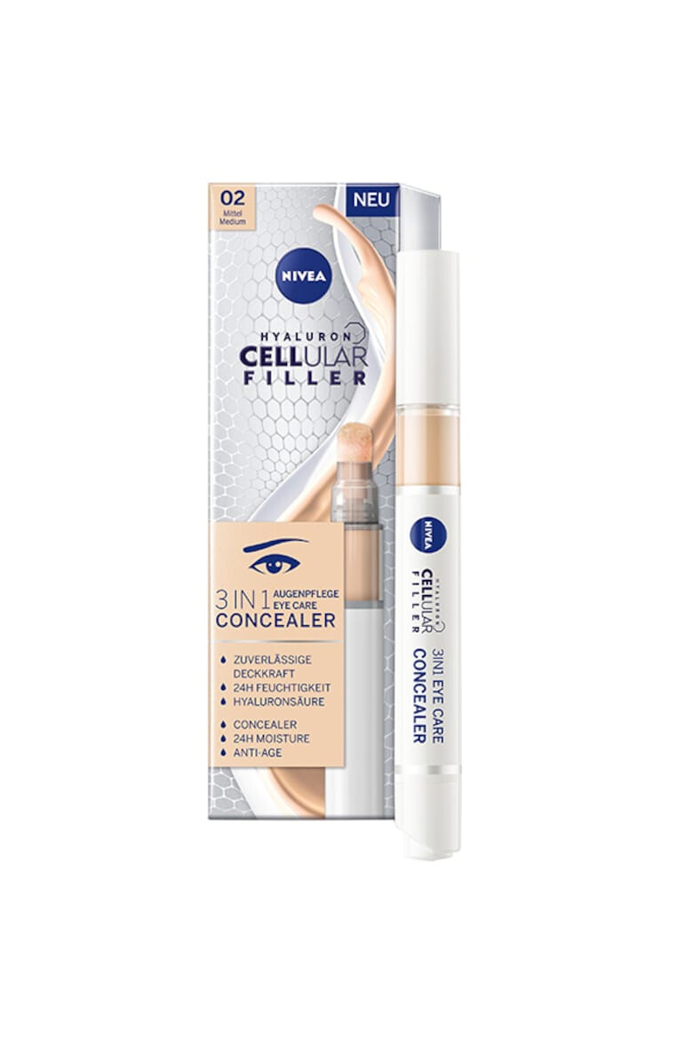 Nivea Хидратиращ коректор за околоочен контур Cellular 3in1 Eye Concealer 4 мл - Pepit.bg