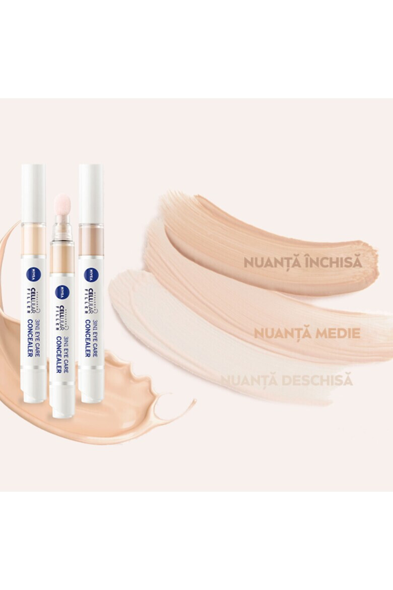 Nivea Хидратиращ коректор за околоочен контур Cellular 3in1 Eye Concealer 4 мл - Pepit.bg