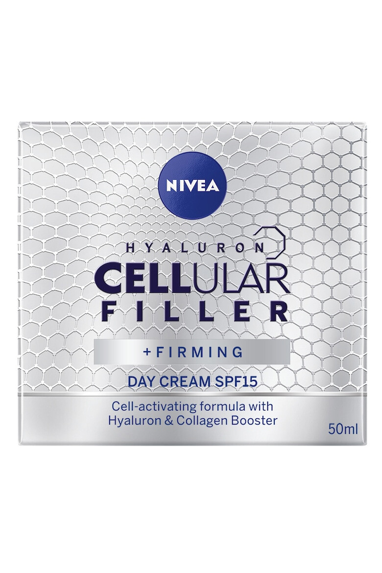 Nivea Комплект Hyaluron Cellular Filler + Firming: Дневен крем SPF 15 50 мл + Нощен крем 50 мл - Pepit.bg