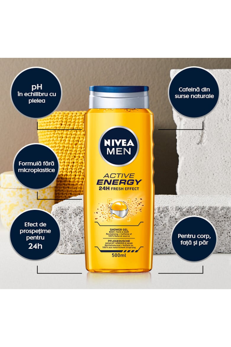 Nivea Men Active Energy душ гел - Pepit.bg