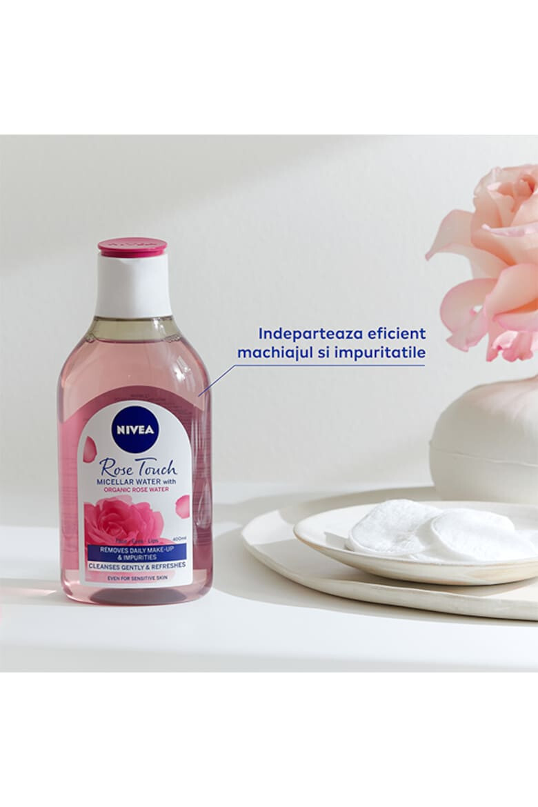 Nivea Мицеларна вода Rose Touch С органична розова вода 400 мл - Pepit.bg