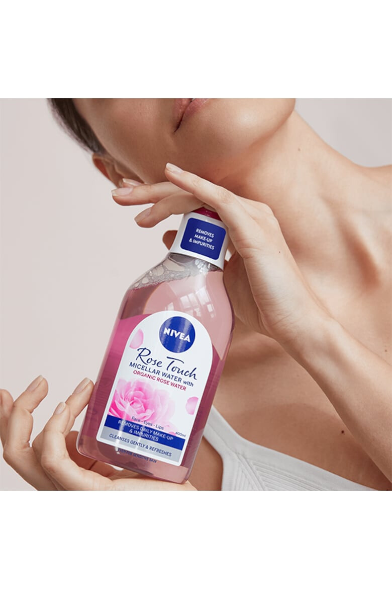 Nivea Мицеларна вода Rose Touch С органична розова вода 400 мл - Pepit.bg