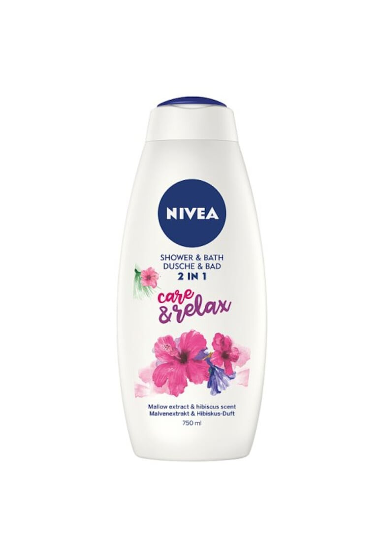 Nivea Пяна за баня Care&Relax 750 мл - Pepit.bg