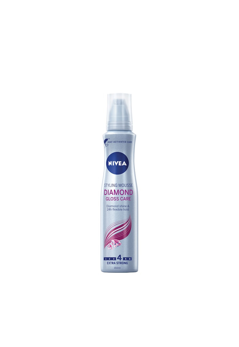 Nivea Пяна за коса Diamond Gloss 150 мл - Pepit.bg