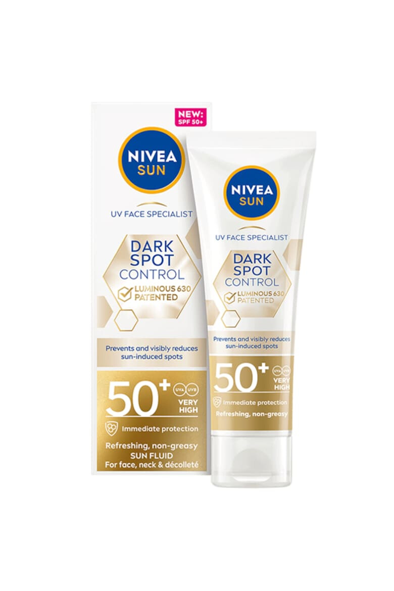 Nivea Слънцезащитен крем за лице против петна UV Face Specialist Spot Control Dark Spot Control SPF 50+ 40 мл - Pepit.bg