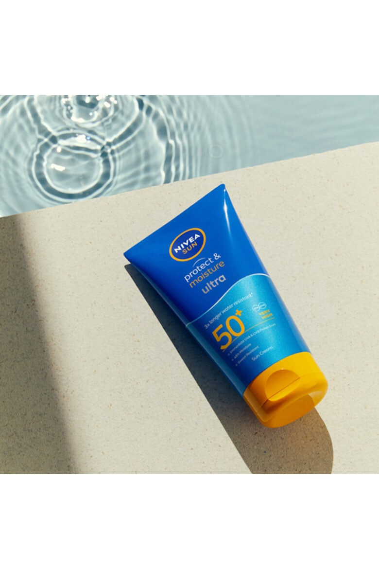 Nivea Слънцезащитен лосион Sun SPF 50+ Protect & Moist 150 мл - Pepit.bg