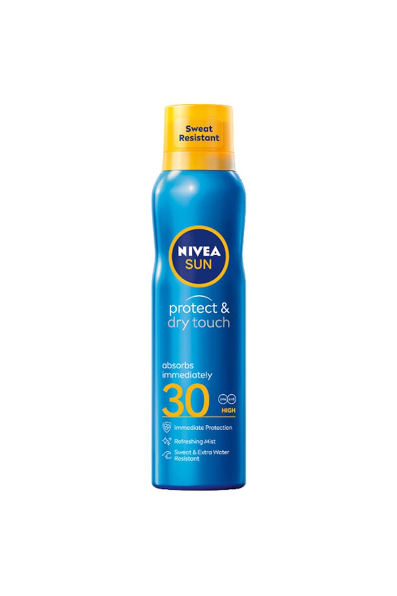 Nivea Слънцезащитен спрей Protect & Dry Touch SPF 30 200 мл - Pepit.bg