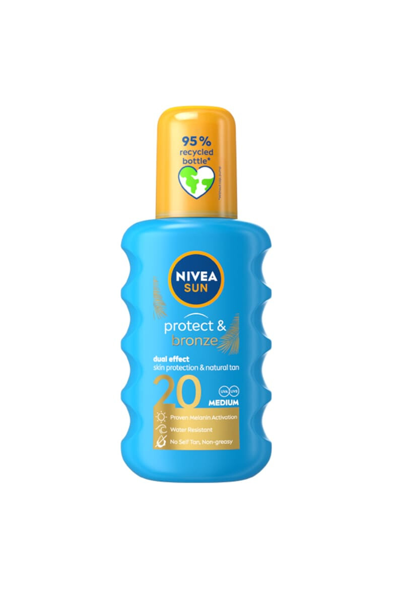 Nivea Спрей за слънцезащита и тен Sun Protect & Bronze - Pepit.bg