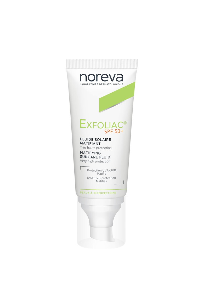 Noreva Крем протектор Exfoliac Течен Матиращ SPF 50+ 40 мл - Pepit.bg