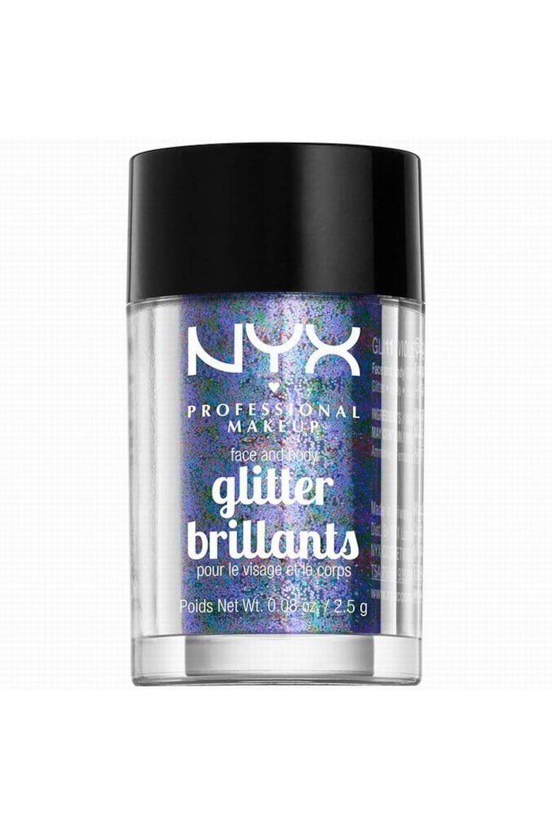 NYX Professional Makeup Блясък за лице и тяло NYX PM Face & Body Glitter - Pepit.bg