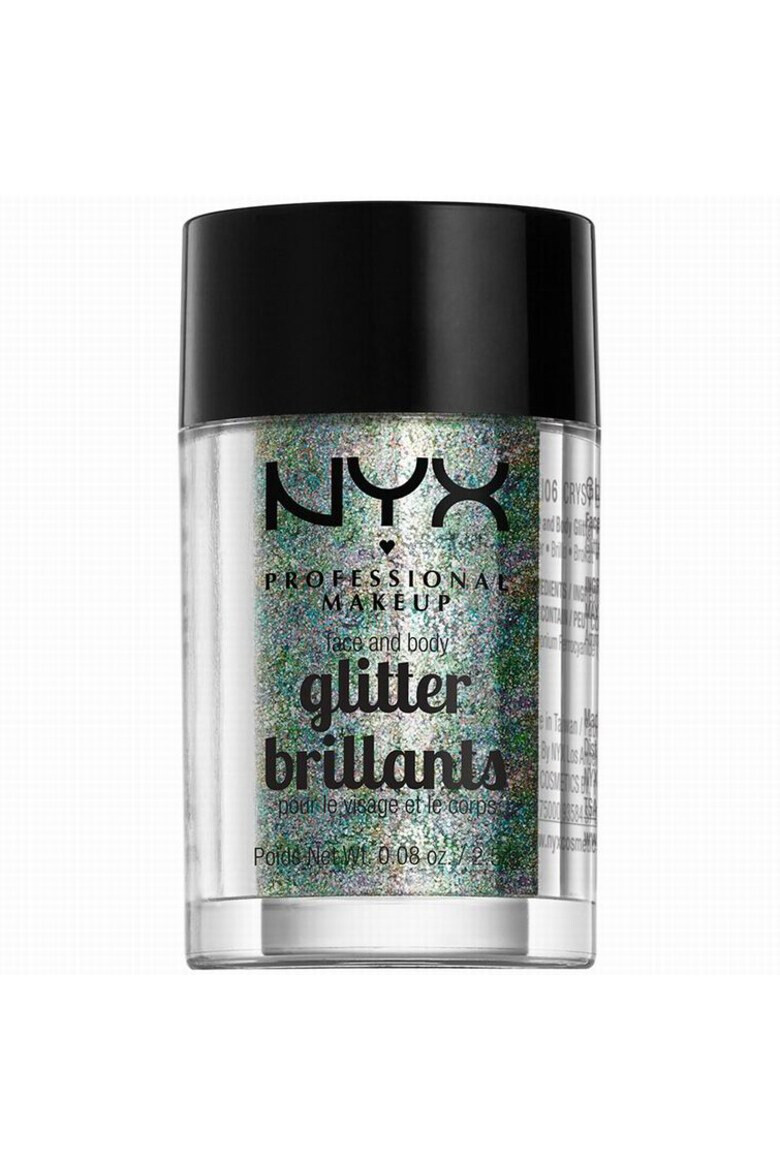 NYX Professional Makeup Блясък за лице и тяло NYX PM Face & Body Glitter - Pepit.bg