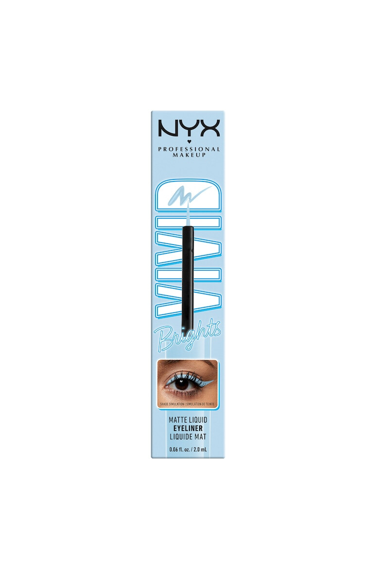 NYX Professional Makeup Очна линия NYX PM Vivid Brights Colored Liquid Eyeiner - Pepit.bg