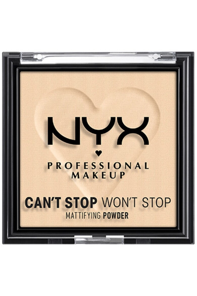 NYX Professional Makeup Пудра NYX PM Can't Stop Won't Stop Mattifying Powder 6 гр - Pepit.bg