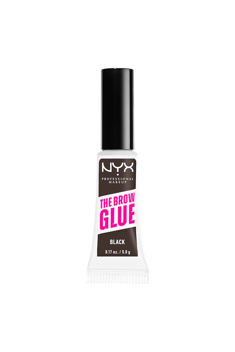 NYX Professional Makeup Спирала за фиксиране на вежди NYX Brow Glue Stick Black 5 гр - Pepit.bg