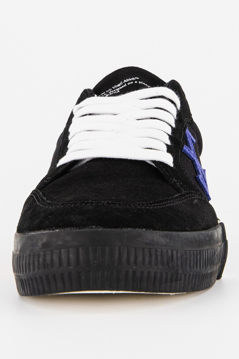 OFF-WHITE Кецове с еко велур - Pepit.bg