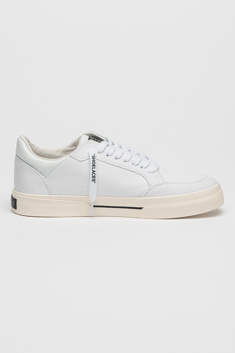 OFF-WHITE Кецове Omia с лого - Бял/Черен - Pepit.bg