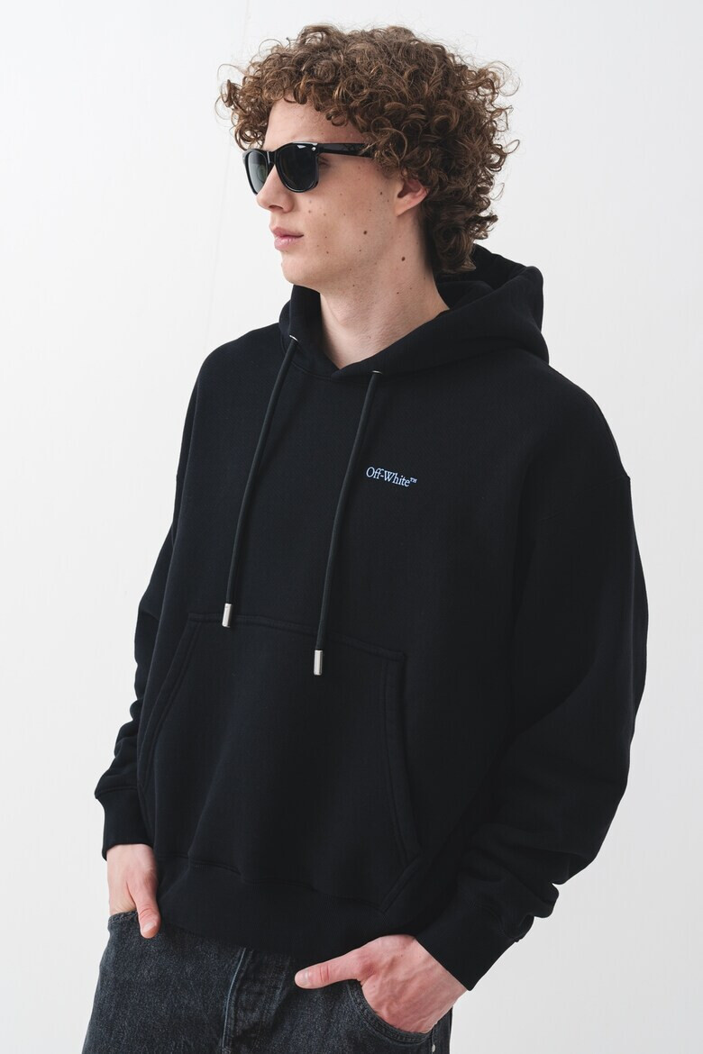 OFF-WHITE Худи с джоб кенгуру - Pepit.bg