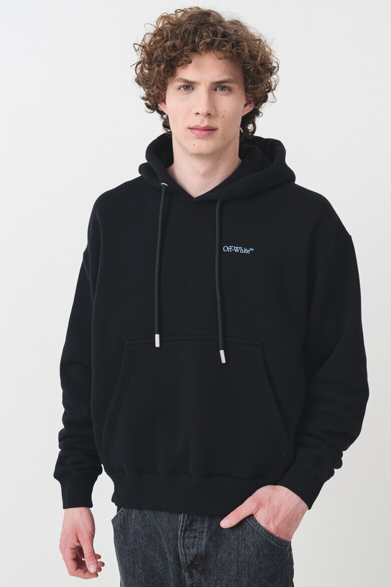 OFF-WHITE Худи с джоб кенгуру - Pepit.bg