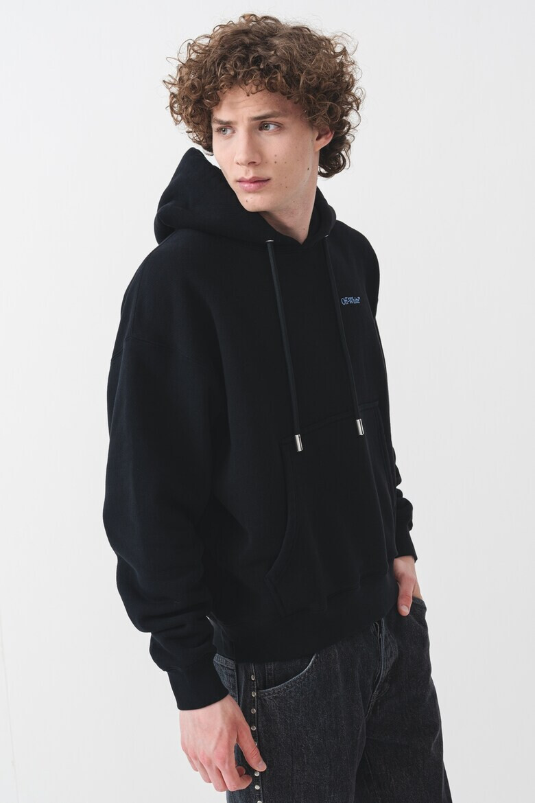 OFF-WHITE Худи с джоб кенгуру - Pepit.bg