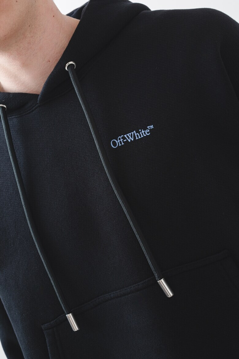 OFF-WHITE Худи с джоб кенгуру - Pepit.bg