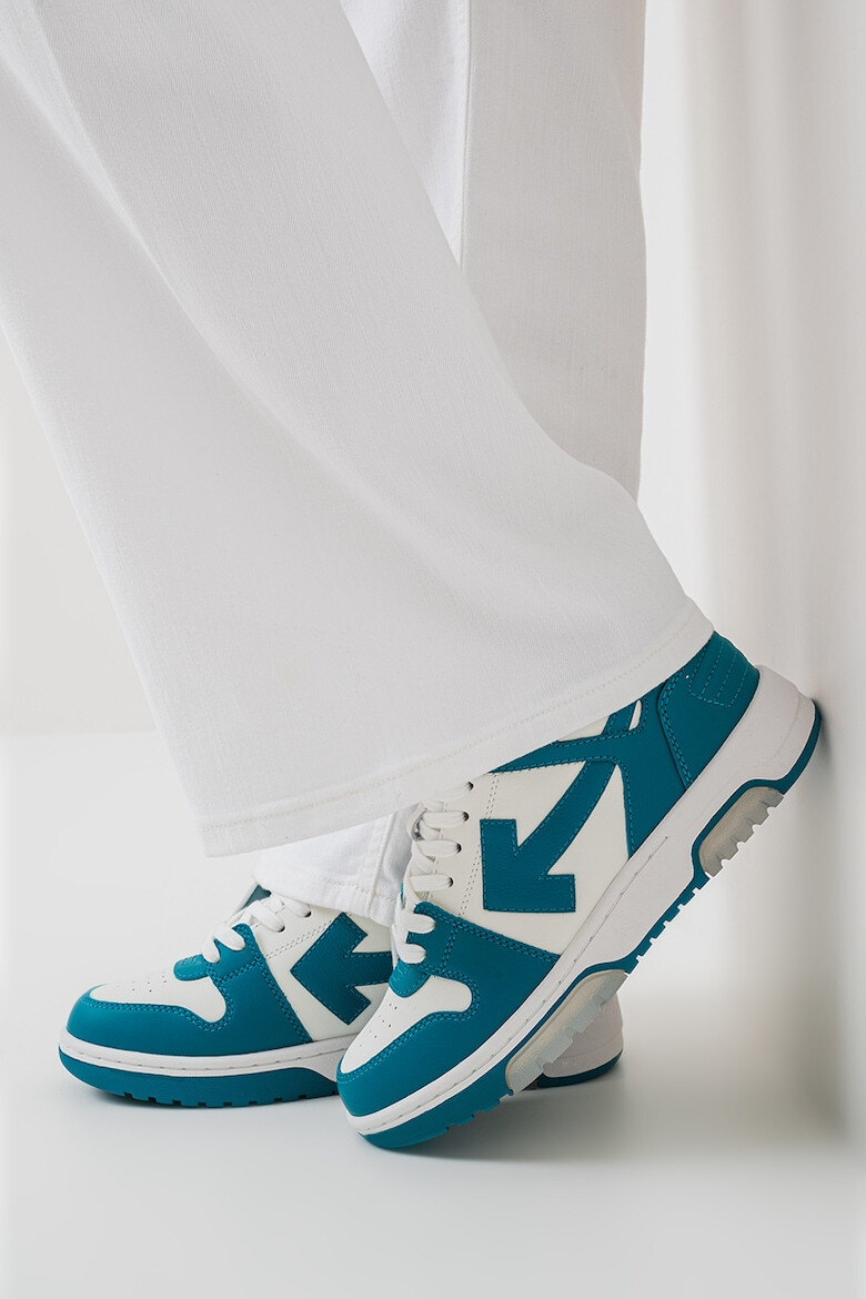 OFF-WHITE Кожени спортни обувки Out Of Office - Pepit.bg