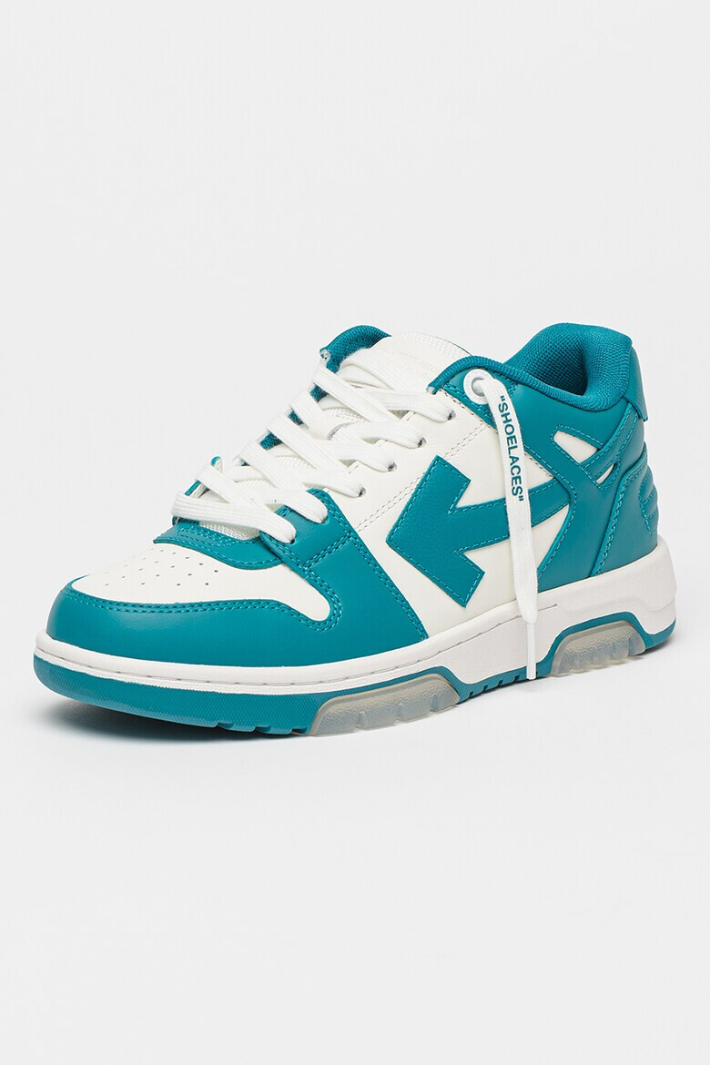 OFF-WHITE Кожени спортни обувки Out Of Office - Pepit.bg