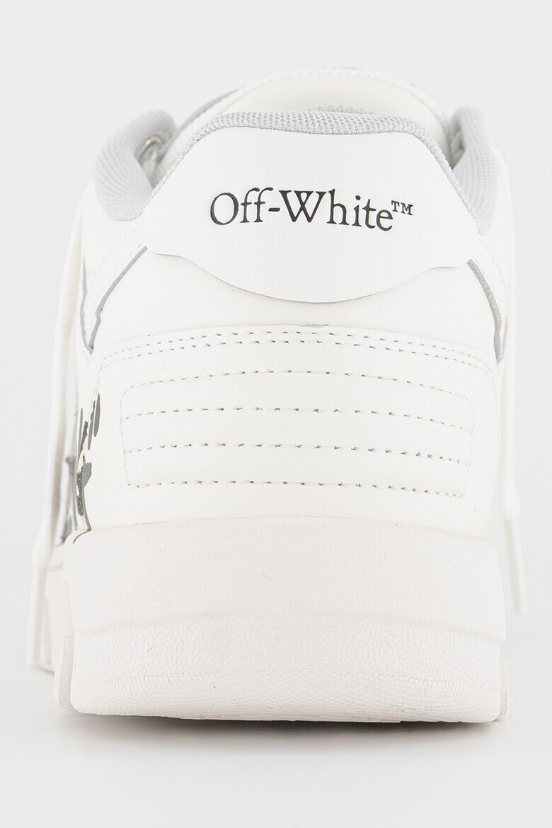 OFF-WHITE Кожени спортни обувки с принт и текстил - Pepit.bg