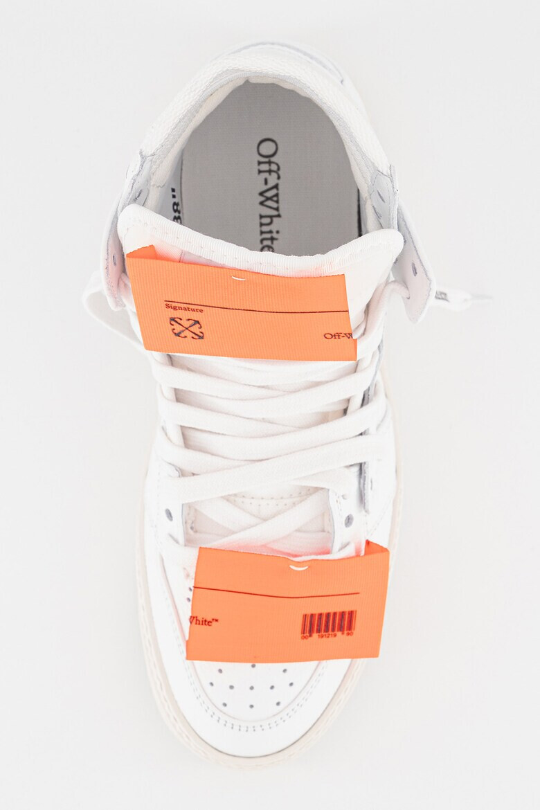 OFF-WHITE Кожени спортни обувки с висок профил - Pepit.bg