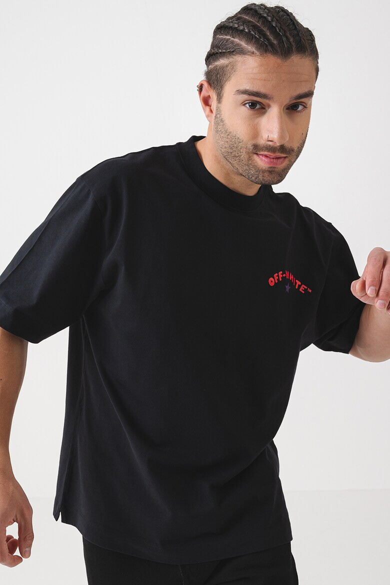 OFF-WHITE Тениска с лого - Pepit.bg