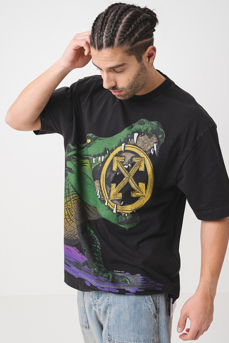 OFF-WHITE Тениска с принт - Pepit.bg