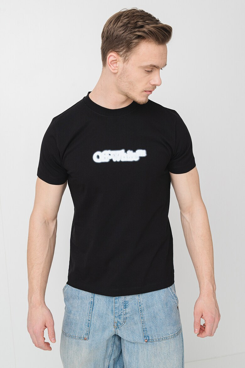 OFF-WHITE Тениска с принт на гърба - Pepit.bg