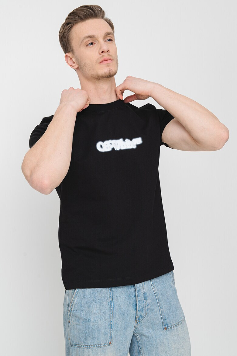 OFF-WHITE Тениска с принт на гърба - Pepit.bg