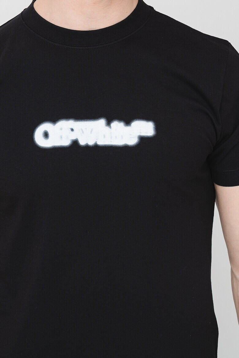OFF-WHITE Тениска с принт на гърба - Pepit.bg