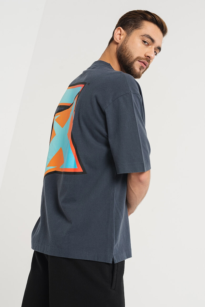 OFF-WHITE Уголемена тениска Degrad - Pepit.bg