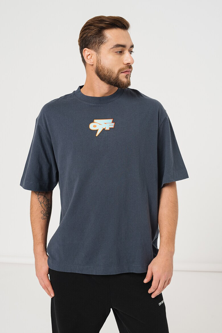 OFF-WHITE Уголемена тениска Degrad - Pepit.bg