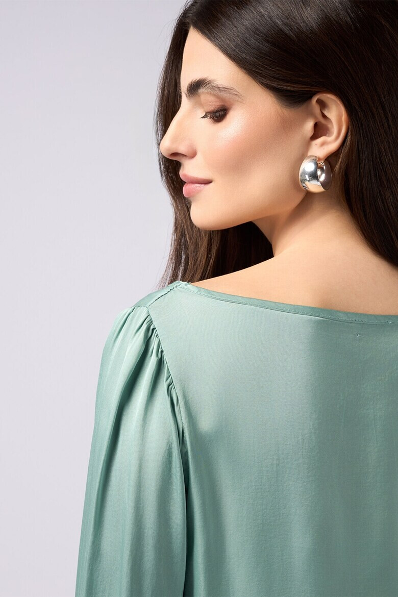 Oltre Ефирна блуза с дълги ръкави - Pepit.bg