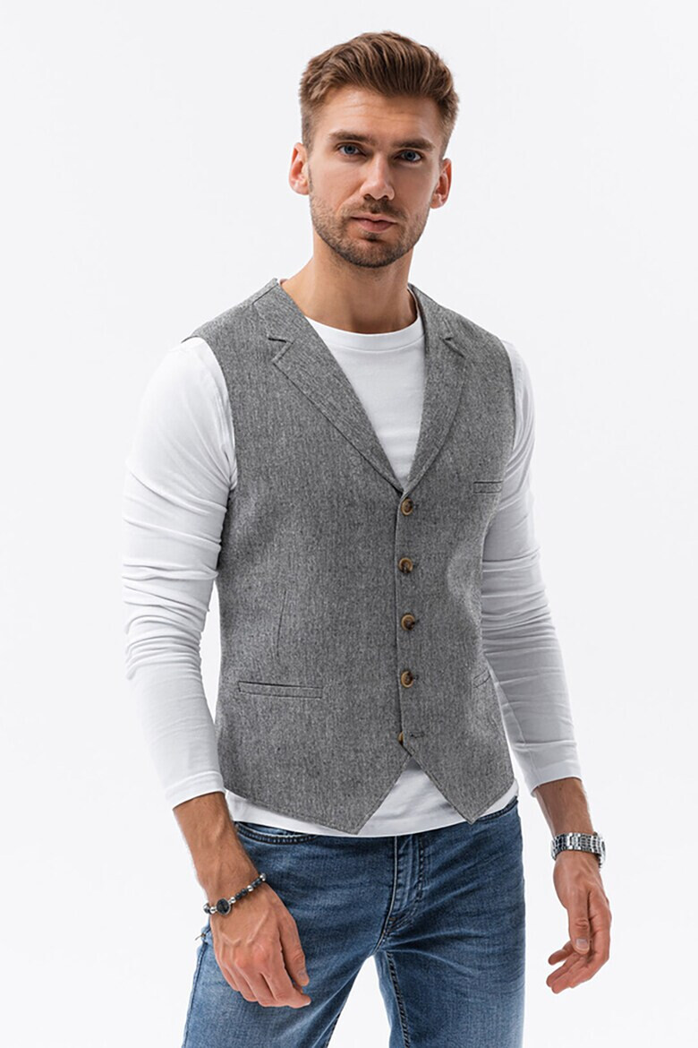 OMBRE Елек с изчистен десен - Pepit.bg