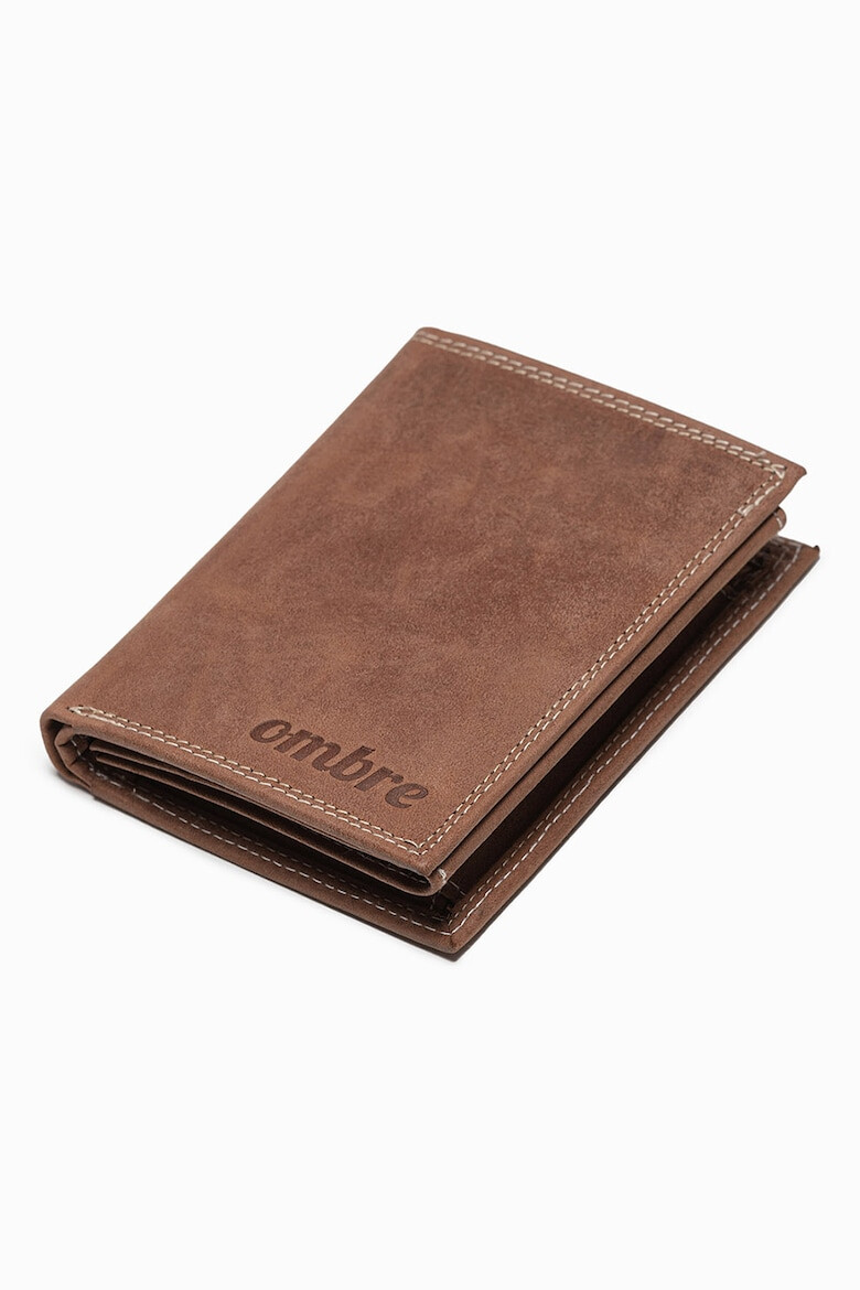 OMBRE Сгъваем кожен портфейл - Pepit.bg