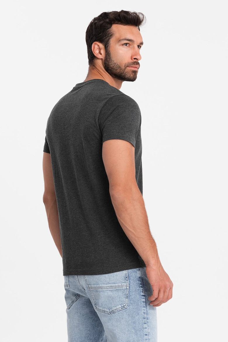 OMBRE Тениска с деколте Henley - Pepit.bg